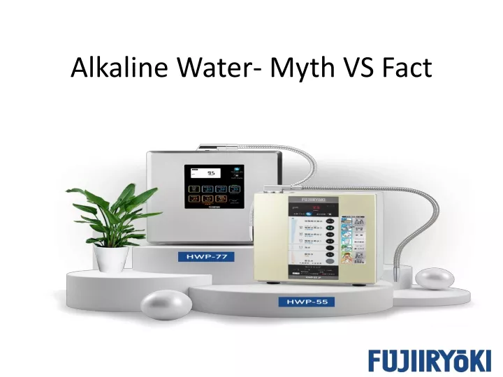 alkaline water myth vs fact