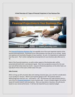 a brief overview of 5 types of financial