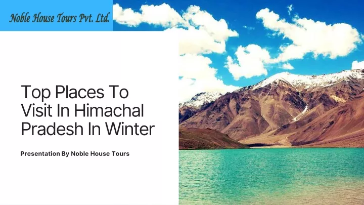 top places to visit in himachal pradesh in winter
