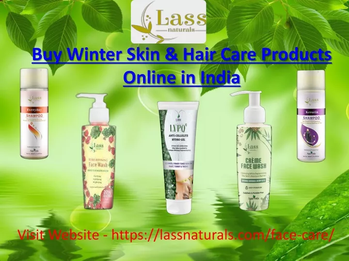 buy winter skin hair care products online in india