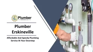 Affordable And Speedy Plumbing Service in Erskineville