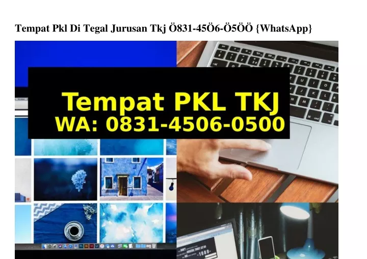 tempat pkl di tegal jurusan