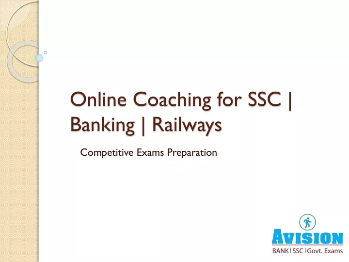online coaching for ssc banking railways