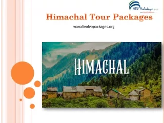 himachal tour packages