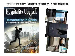 Hotel Technology - Enhance Hospitality in Your Business