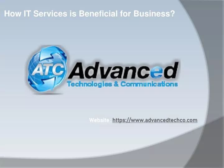 how it services is beneficial for business