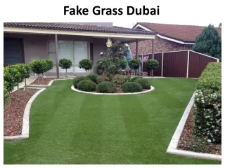 fake grass dubai