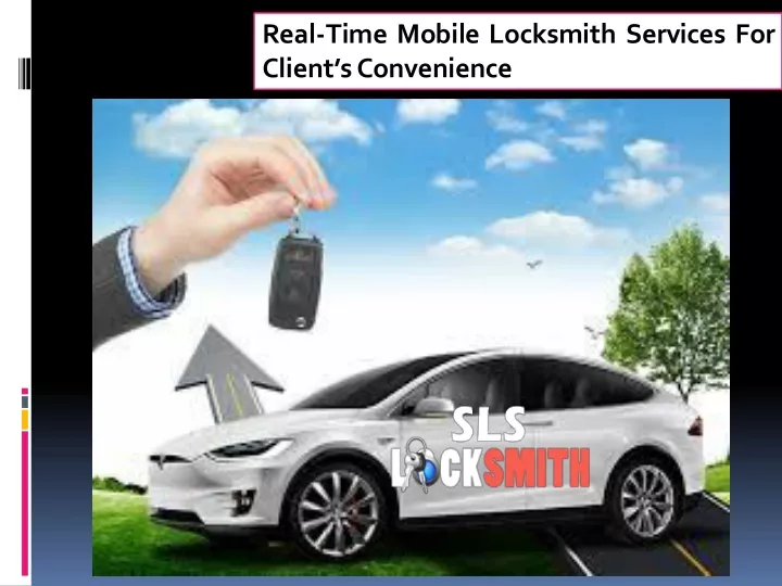 real time mobile locksmith services for client