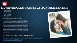 Cancel my silversingles membership? | Silver SIngles Customer Service