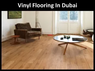 vinyl flooring in dubai