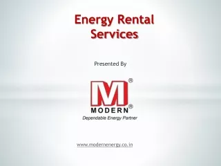 Modern energy