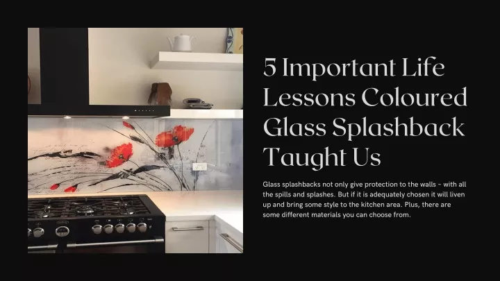 5 important life lessons coloured glass