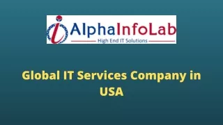 IT Services Company In Usa