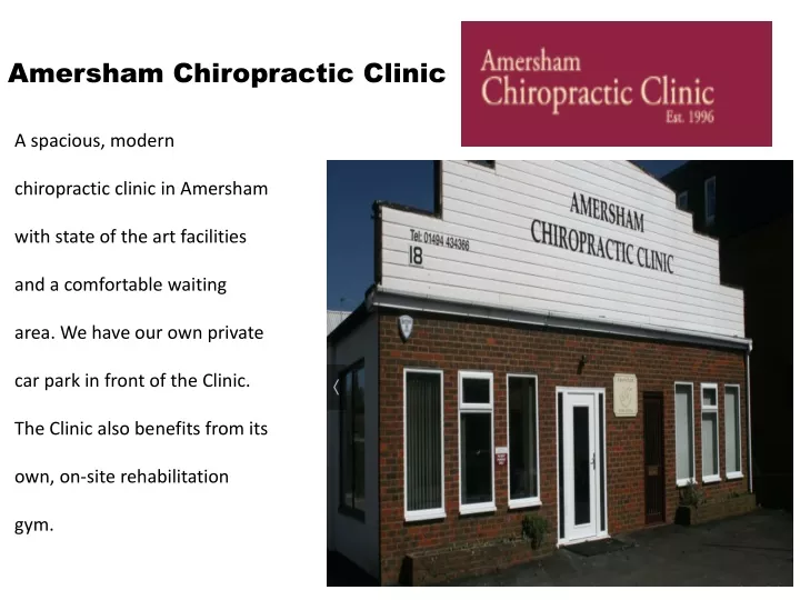 amersham chiropractic clinic