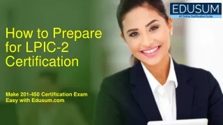 how to prepare for lpic 2 certification