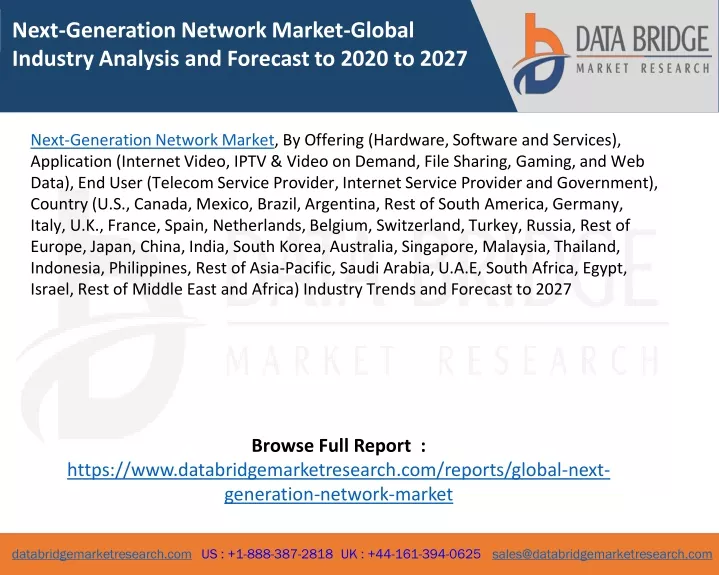 next generation network market global industry