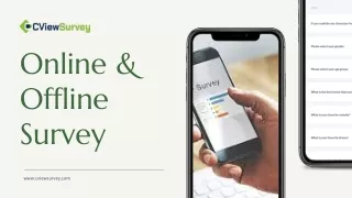 online offline survey