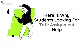 Online Tafe Assignment Help by Experts