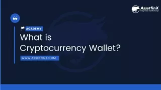 What is Cryptocurrency Wallet?