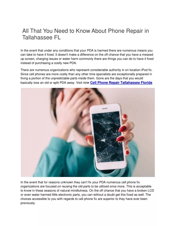 all that you need to know about phone repair