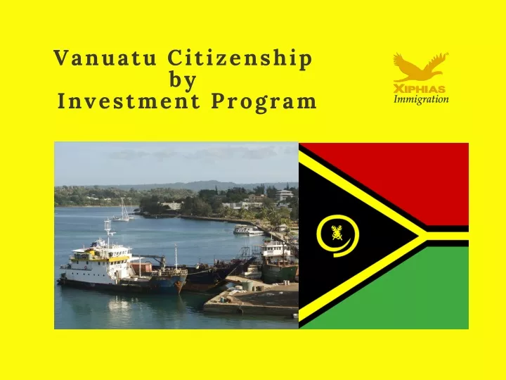 vanuatu citizenship by investment program