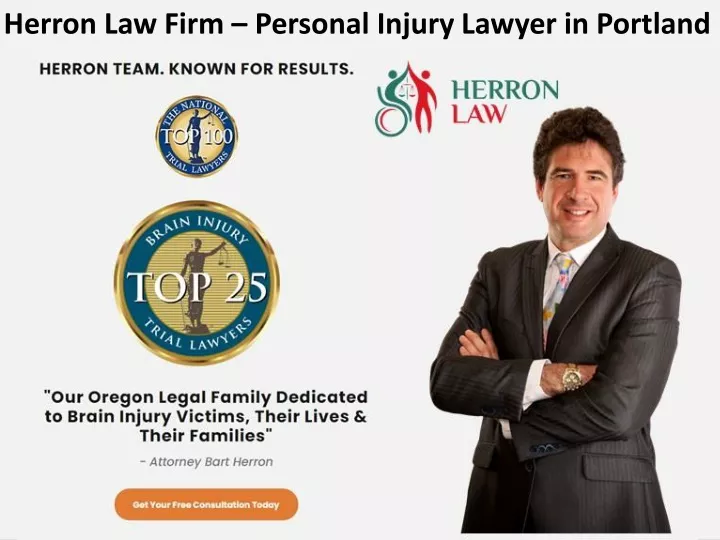 herron law firm personal injury lawyer in portland