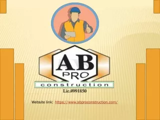 website link https www abproconstruction com