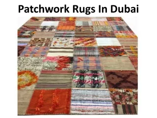 patchwork rugs in dubai