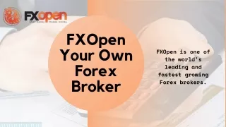 Trading Account | FXOpen | Best broker For Secure accounts