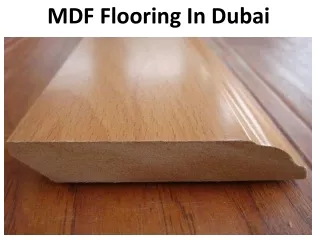 mdf flooring in dubai