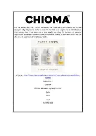 Best Weight Loss Supplements For Women | Chiomatotalbody.com