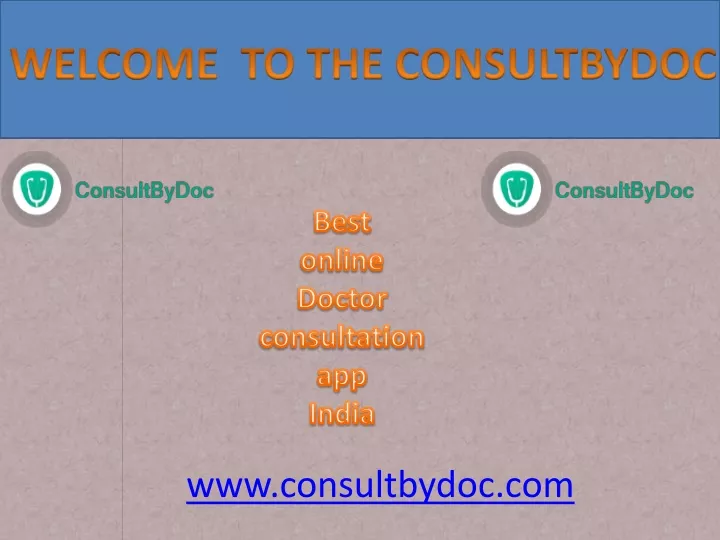 www consultbydoc com