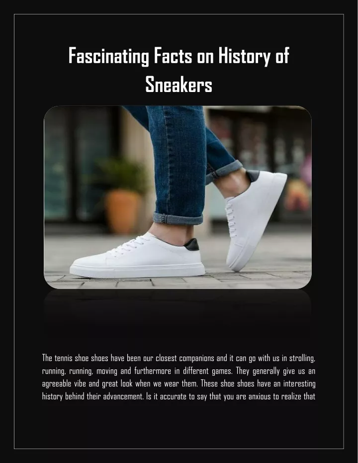 fascinating facts on history of sneakers