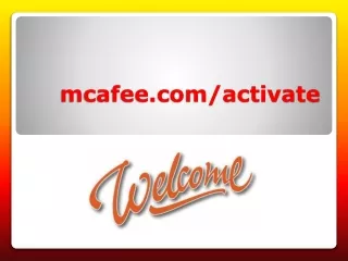 mcafee.com/activate