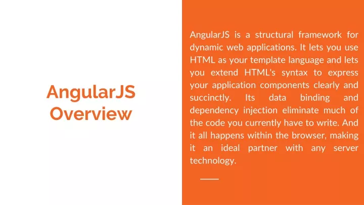 angularjs overview