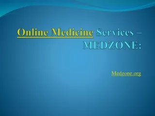 Online Medicine