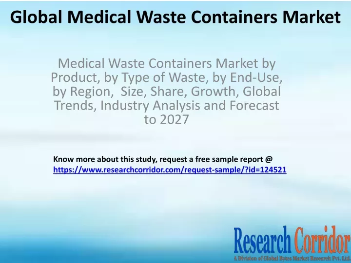 global medical waste containers market