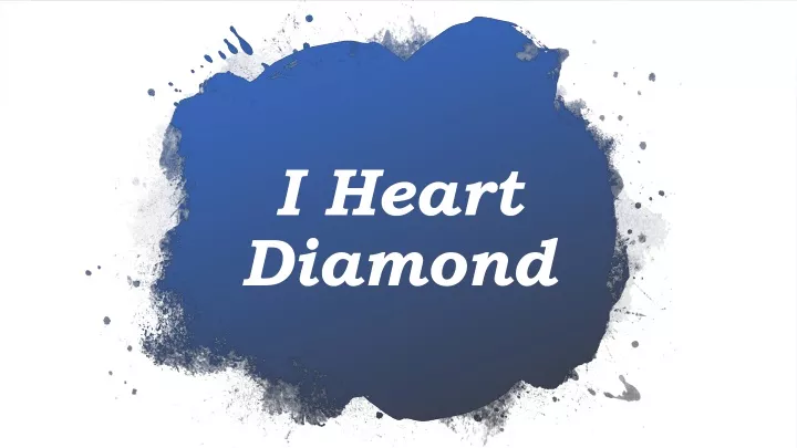 i heart diamond