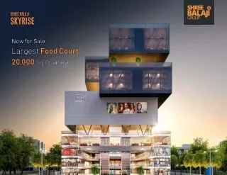 Foodcourt in Atladara | Shree Balaji Skyrise