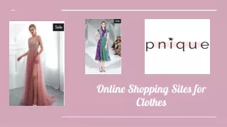 Online Fashion Store in UK