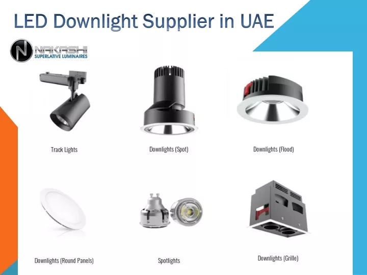 led downlight supplier in uae