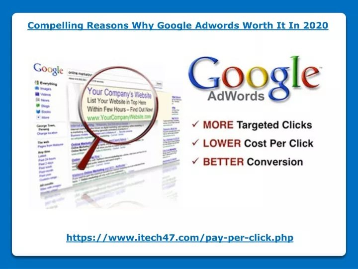 compelling reasons why google adwords worth