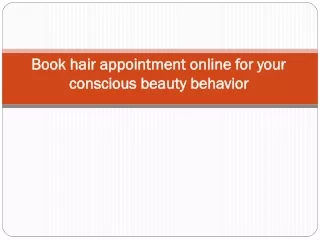 book hair appointment online for your book hair