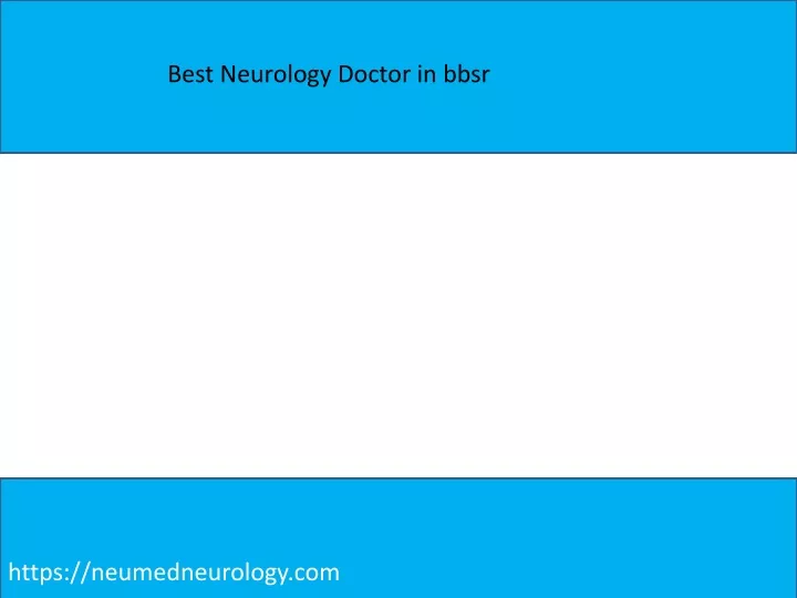 best neurology doctor in bbsr