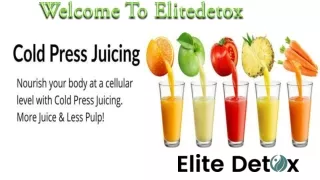welcome to elitedetox