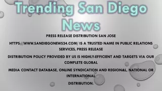 Trending San Diego News
