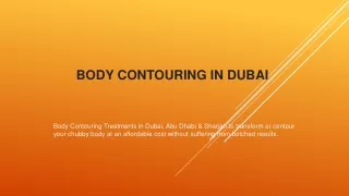 body contouring in dubai