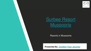 surbee resort mussoorie