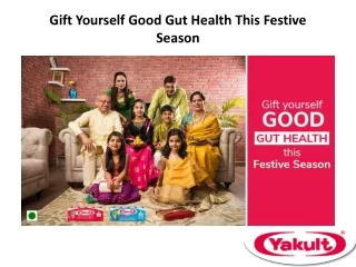 Gift Yourself Good Gut Health This Festive Season