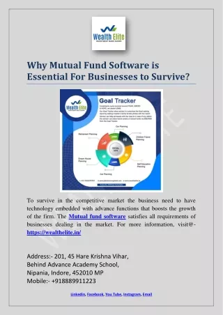 why mutual fund software is essential